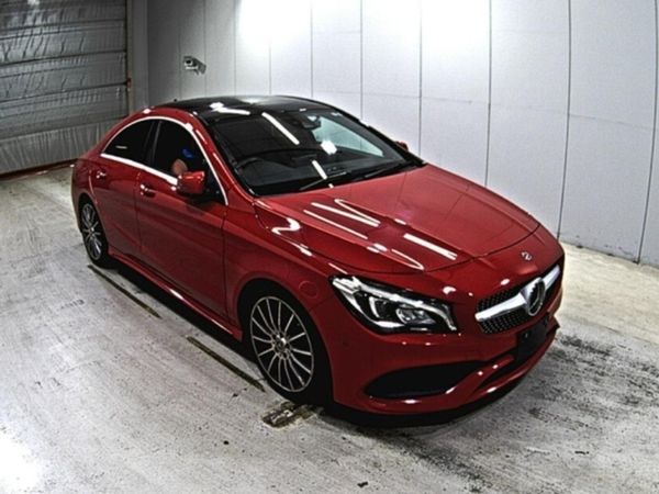 Mercedes-Benz CLA Saloon, Petrol, 2017, Red