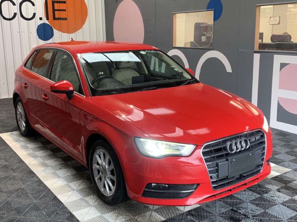 Audi A3 Hatchback, Petrol, 2014, Red