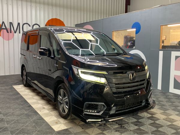 Honda Stepwagon MPV, Petrol Hybrid, 2018, Black