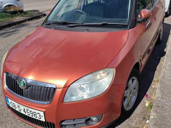 Skoda Fabia Estate, Petrol, 2008, Orange