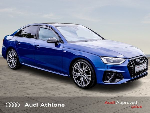 Audi A4 Saloon, Diesel, 2023, Ascari Blue Metallic