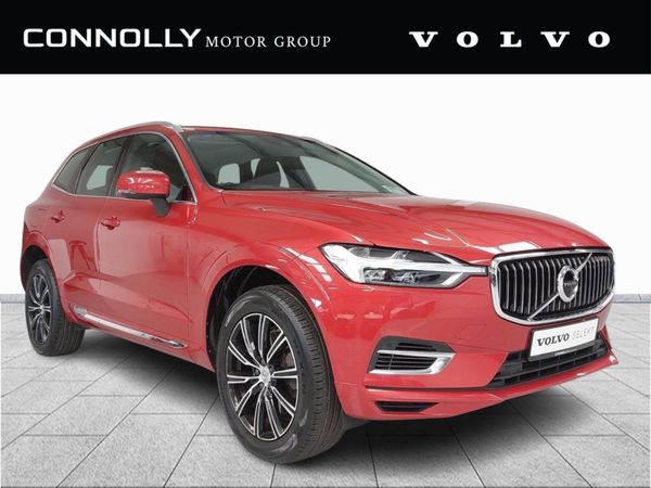 Volvo XC60 SUV, Petrol Plug-in Hybrid, 2020, Red