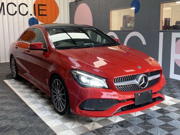 Mercedes-Benz CLA Saloon, Petrol, 2019, Red