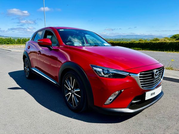 Mazda CX-3 SUV, Diesel, 2016, Red