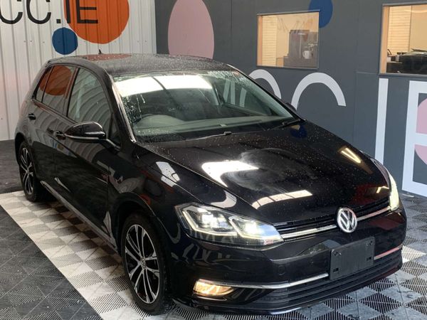 Volkswagen Golf Hatchback, Diesel, 2019, Black