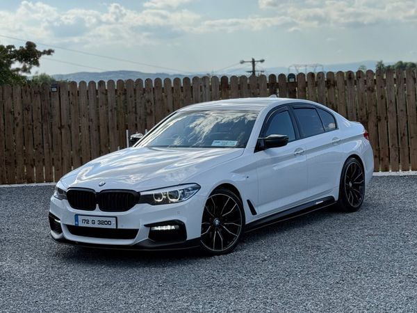 BMW 5-Series Saloon, Diesel, 2017, White