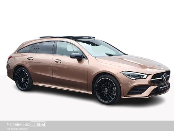 Mercedes-Benz CLA Estate, Petrol Plug-in Hybrid, 2023, Gold