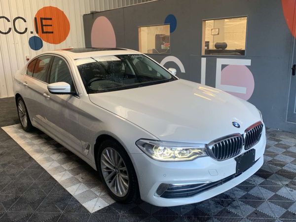 BMW 5-Series Saloon, Diesel, 2018, White