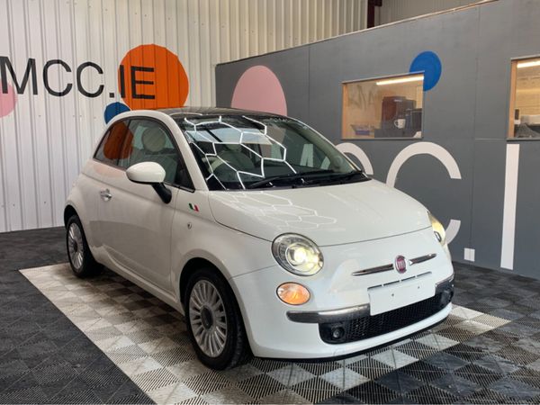 Fiat 500 Hatchback, Petrol, 2012, White