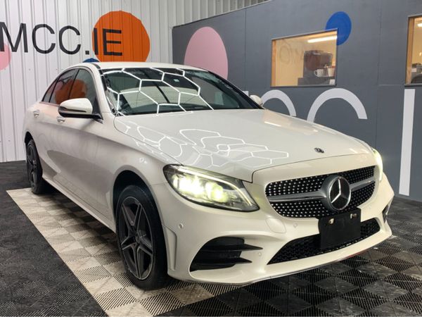 Mercedes-Benz C-Class Saloon, Petrol, 2018, White