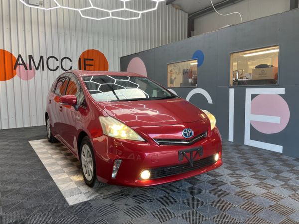 Toyota Prius Estate, Petrol Hybrid, 2013, Red