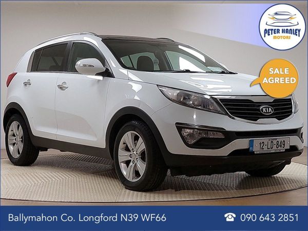 Kia Sportage SUV, Diesel, 2012, White