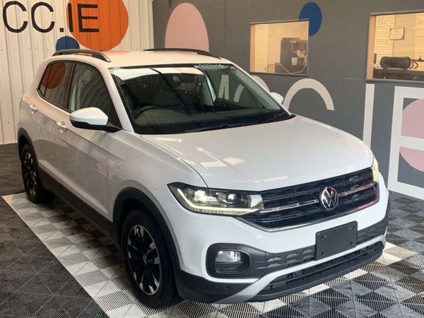 Volkswagen T-Cross SUV, Petrol, 2022, White