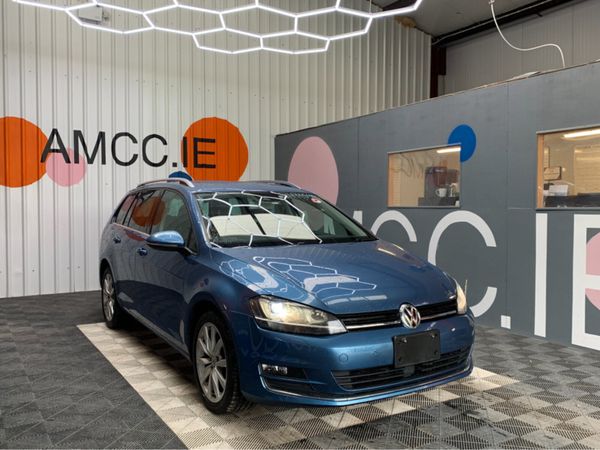 Volkswagen Golf Estate, Petrol, 2015, Blue