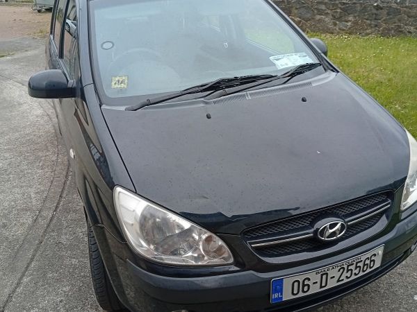 Hyundai Getz Hatchback, Petrol, 2006, Black