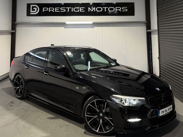 BMW 5-Series Saloon, Diesel, 2017, Black
