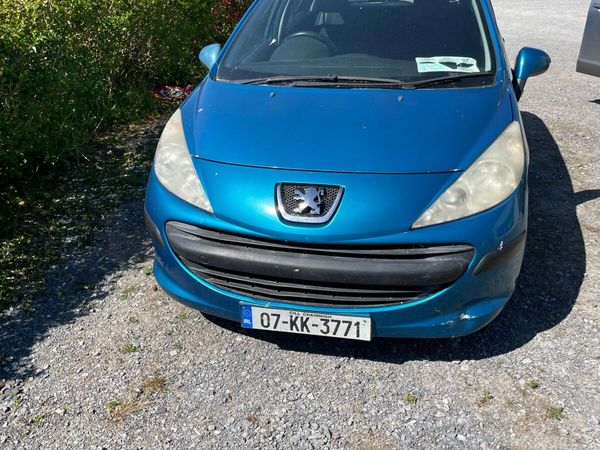 Peugeot 207 Hatchback, Petrol, 2007, Blue