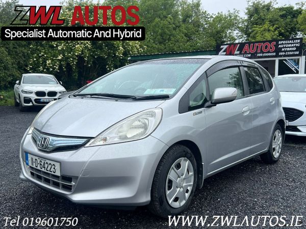 Honda Fit Hatchback, Petrol Hybrid, 2011, Silver