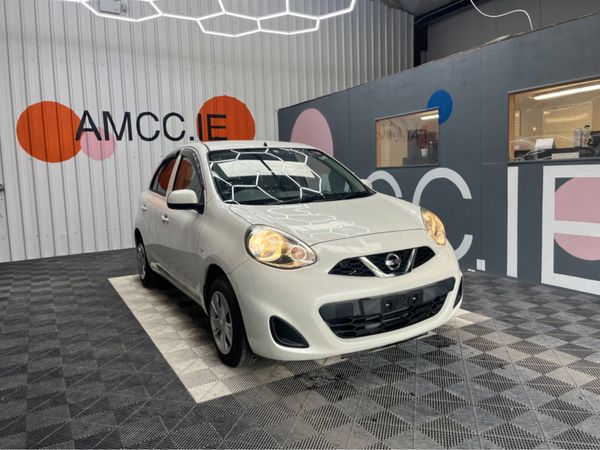 Nissan March Hatchback, Petrol, 2017, White