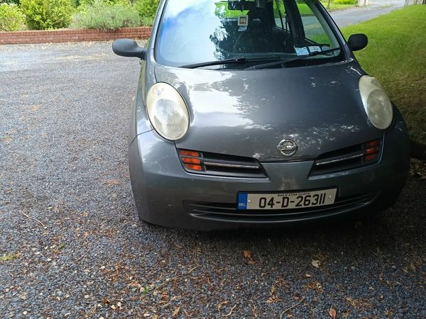 Nissan Micra Hatchback, Petrol, 2004, Grey