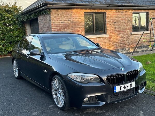 BMW 5-Series Saloon, Diesel, 2011, Grey