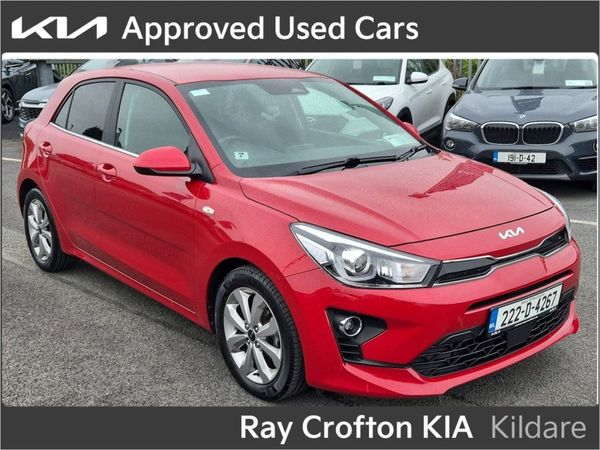 Kia Rio Hatchback, Petrol, 2022, Red