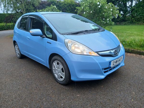 Honda Fit Hatchback, Petrol Hybrid, 2012, Blue