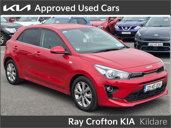 Kia Rio Hatchback, Petrol, 2022, Red