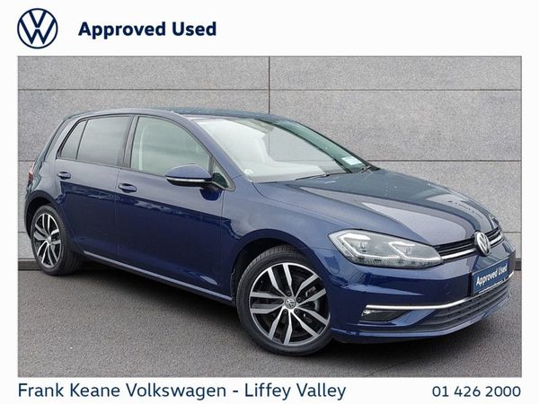 Volkswagen Golf Hatchback, Petrol, 2018, Blue