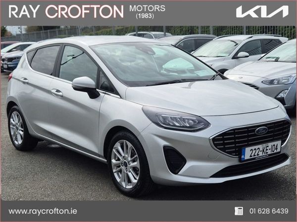 Ford Fiesta Hatchback, Petrol Hybrid, 2022, Grey