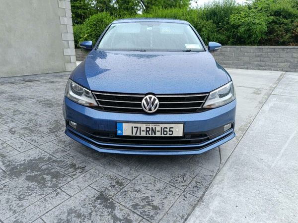 Volkswagen Jetta Saloon, Diesel, 2017, Blue