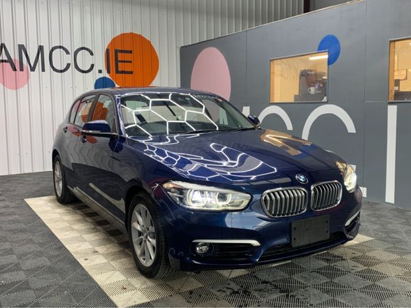 BMW 1-Series Hatchback, Petrol, 2017, Blue
