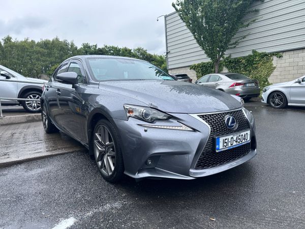 Lexus IS Saloon, Petrol Hybrid, 2015, Grey