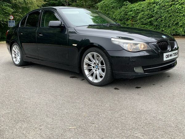 BMW 5-Series Saloon, Diesel, 2008, Black