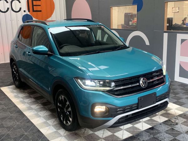 Volkswagen T-Cross SUV, Petrol, 2021, Blue