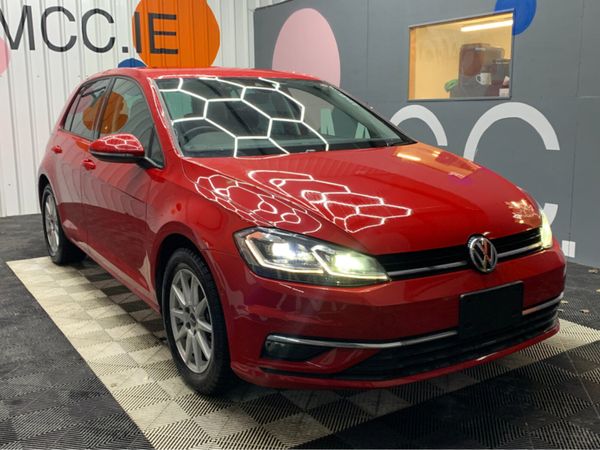 Volkswagen Golf Hatchback, Petrol, 2019, Red