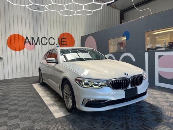 BMW 5-Series Saloon, Diesel, 2018, White