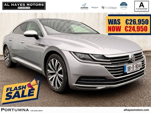 Volkswagen Arteon Hatchback, Diesel, 2018, Silver
