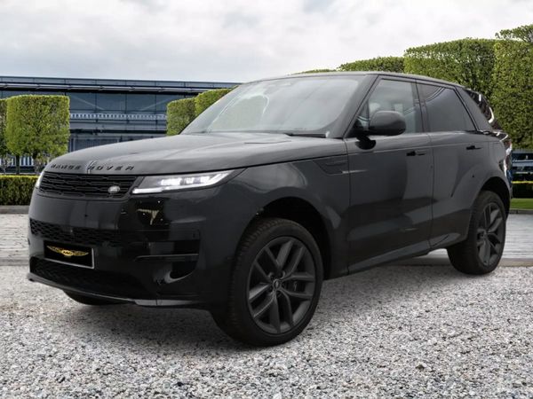 Land Rover Range Rover Sport SUV, Petrol Hybrid, 2023, Black