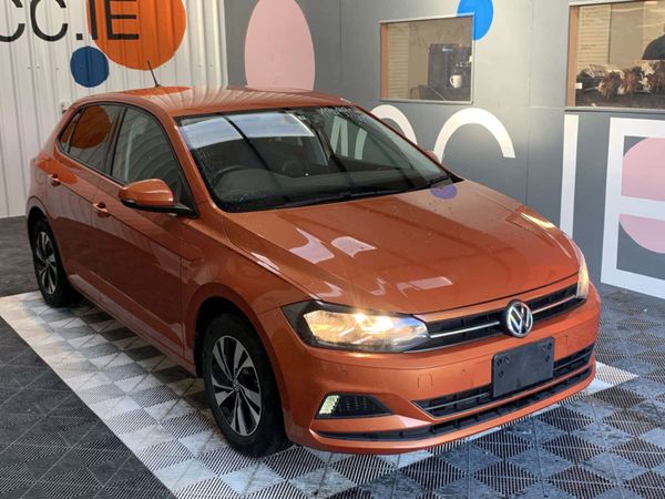 Volkswagen Polo Hatchback, Petrol, 2019, Orange