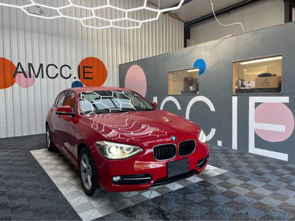 BMW 1-Series Hatchback, Petrol, 2014, Red
