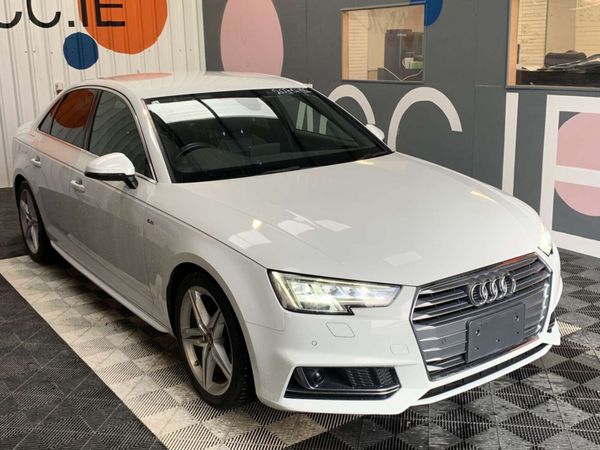 Audi A4 Saloon, Petrol, 2018, White