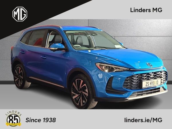 MG ZS SUV, Hybrid, 2025, Blue