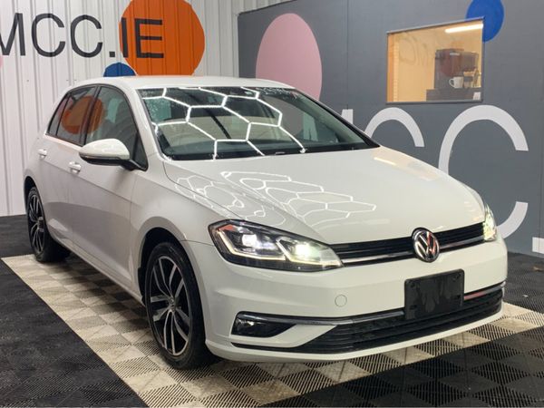 Volkswagen Golf Hatchback, Petrol, 2018, White