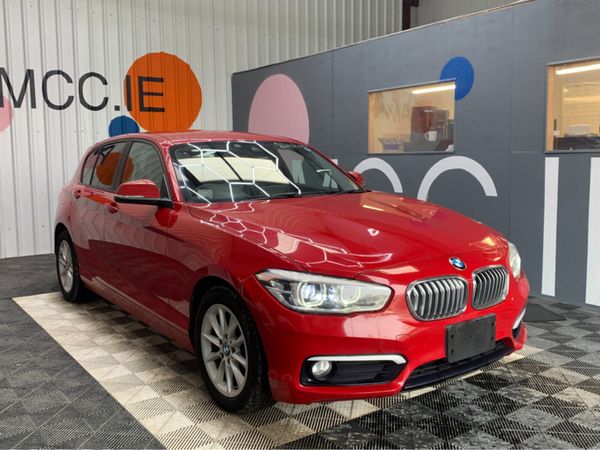 BMW 1-Series Hatchback, Petrol, 2015, Red