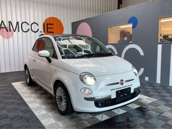 Fiat 500 Hatchback, Petrol, 2013, White