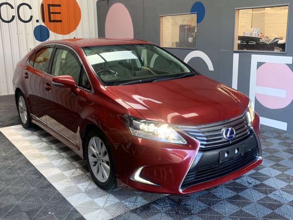 Lexus HS Saloon, Petrol Hybrid, 2014, Red