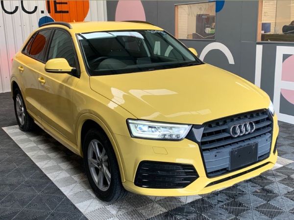Audi Q3 SUV, Petrol, 2017, Yellow