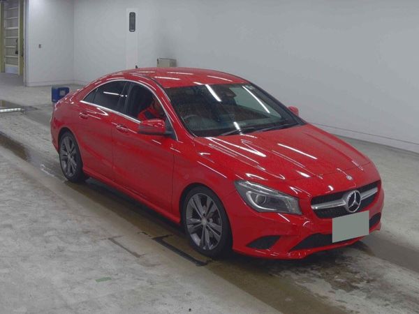 Mercedes-Benz CLA Saloon, Petrol, 2015, Red