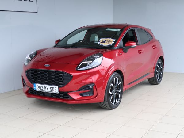 Ford Puma MPV, Petrol Hybrid, 2020, Red
